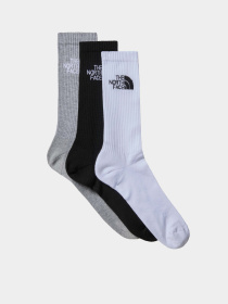 Шкарпетки та гольфи The North Face Multi Sport Cush Crew Sock 3p модель NF0A882H3OW1 Фото
