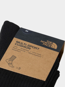 Носки и гольфы The North Face Multi Sport Cush Crew Sock 3p модель NF0A882HJK31 Фото