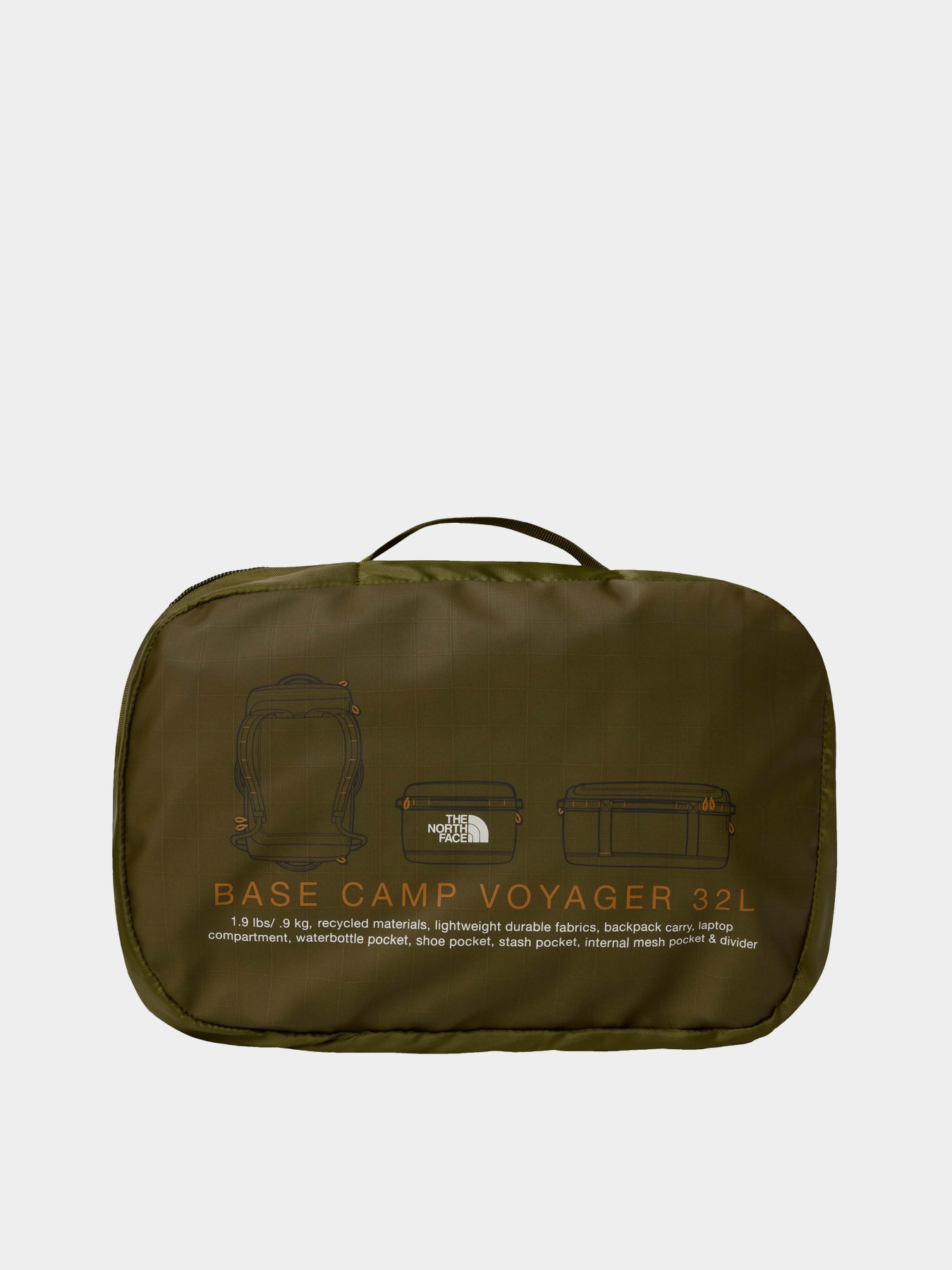 Дорожні сумки та валізи The North Face Base Camp Voyager Duffel 32l модель NF0A52RRXI41 Дорожні сумки та валізи The North Face Base Camp Voyager Duffel 32l модель NF0A52RRXI41 Фото