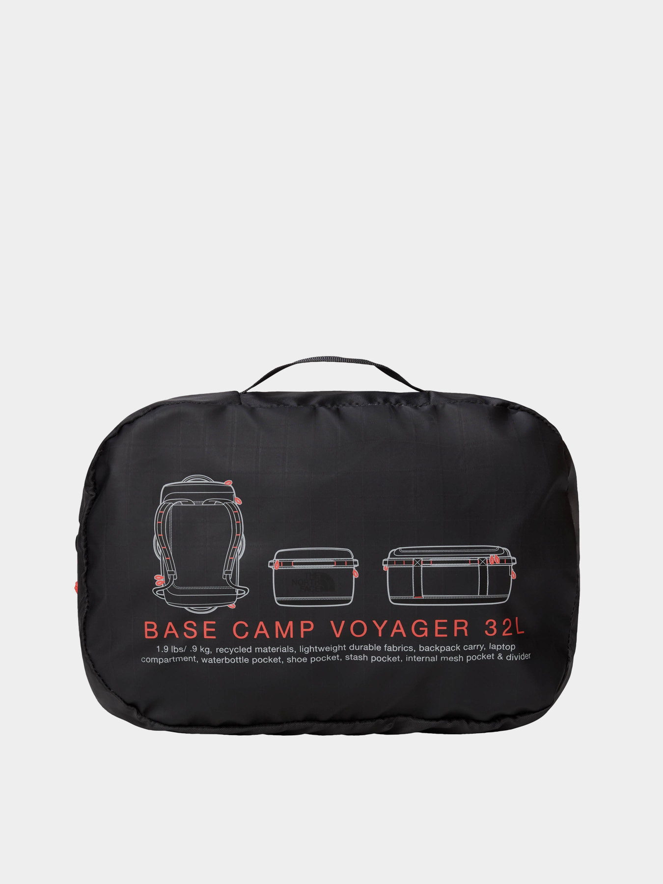 Дорожні сумки та валізи The North Face Base Camp Voyager Duffel 32l модель NF0A52RRQN21 Дорожні сумки та валізи The North Face Base Camp Voyager Duffel 32l модель NF0A52RRQN21 Фото
