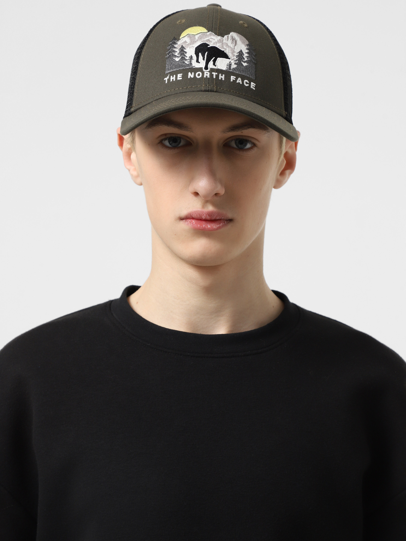 Шапки и кепки The North Face Embroidered Mudder Trucker модель NF0A7WH3YHO1 Фото