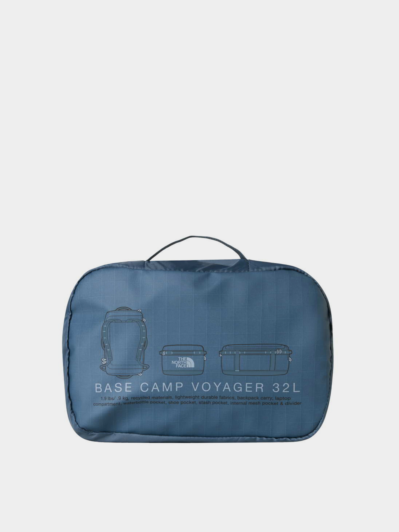 Дорожные сумки и чемоданы The North Face BASE CAMP VOYAGER DUFFEL 32L модель NF0A52RRGKQ1 Фото