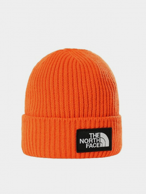 Шапки и кепки The North Face Logo Box Cuffed Beanie модель NF0A3FJXA6M1 Фото