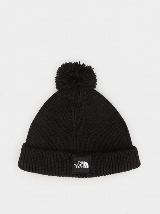 Шапки и кепки The North Face Littles Box Logo Pom Beanie модель NF0A4VSLJK31 Фото