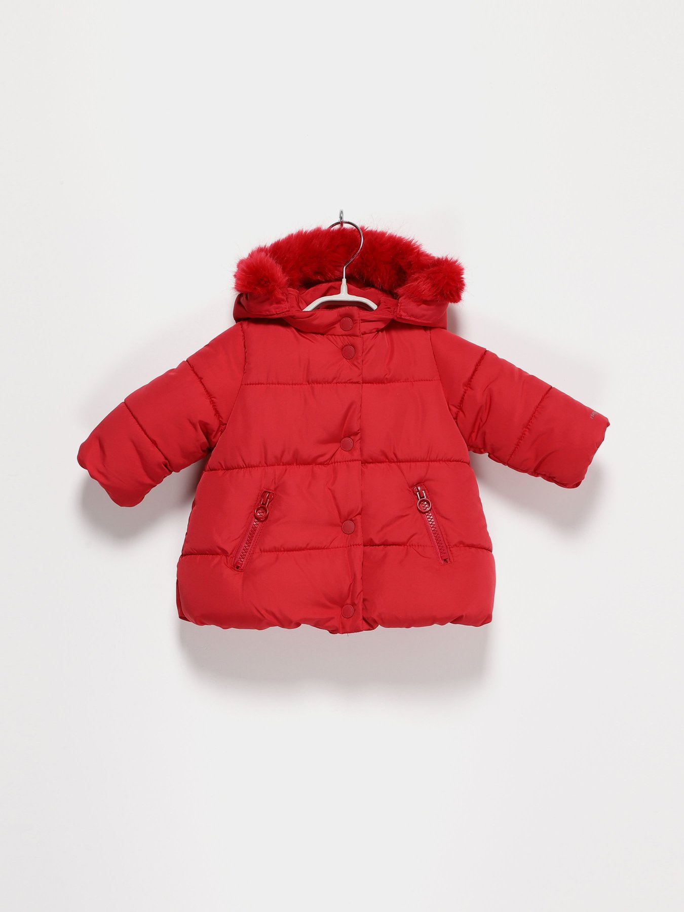 Куртки та дублянки ZARA модель 1255/551/600_червоний Фото