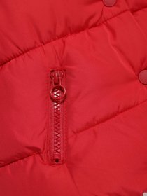 Куртки та дублянки ZARA модель 1255/551/600_червоний Фото