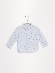 Рубашки ZARA модель 8574/501/427_синій комб. Фото