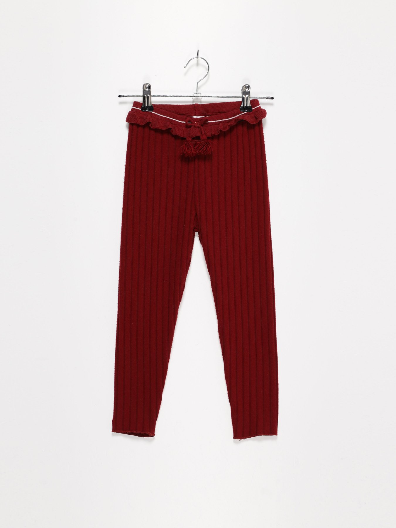 Штани ZARA модель 3905/546/6710_бордовий Фото