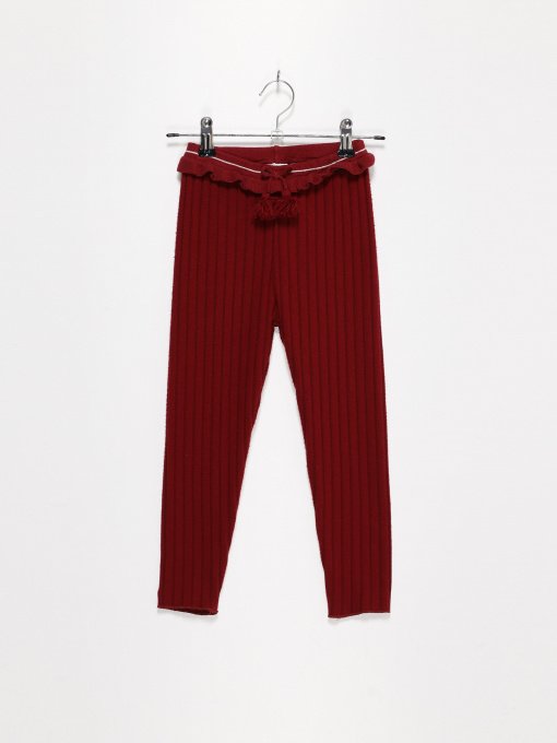 Штани ZARA модель 3905/546/6710_бордовий Фото