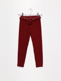 Штани ZARA модель 3905/546/6710_бордовий Фото