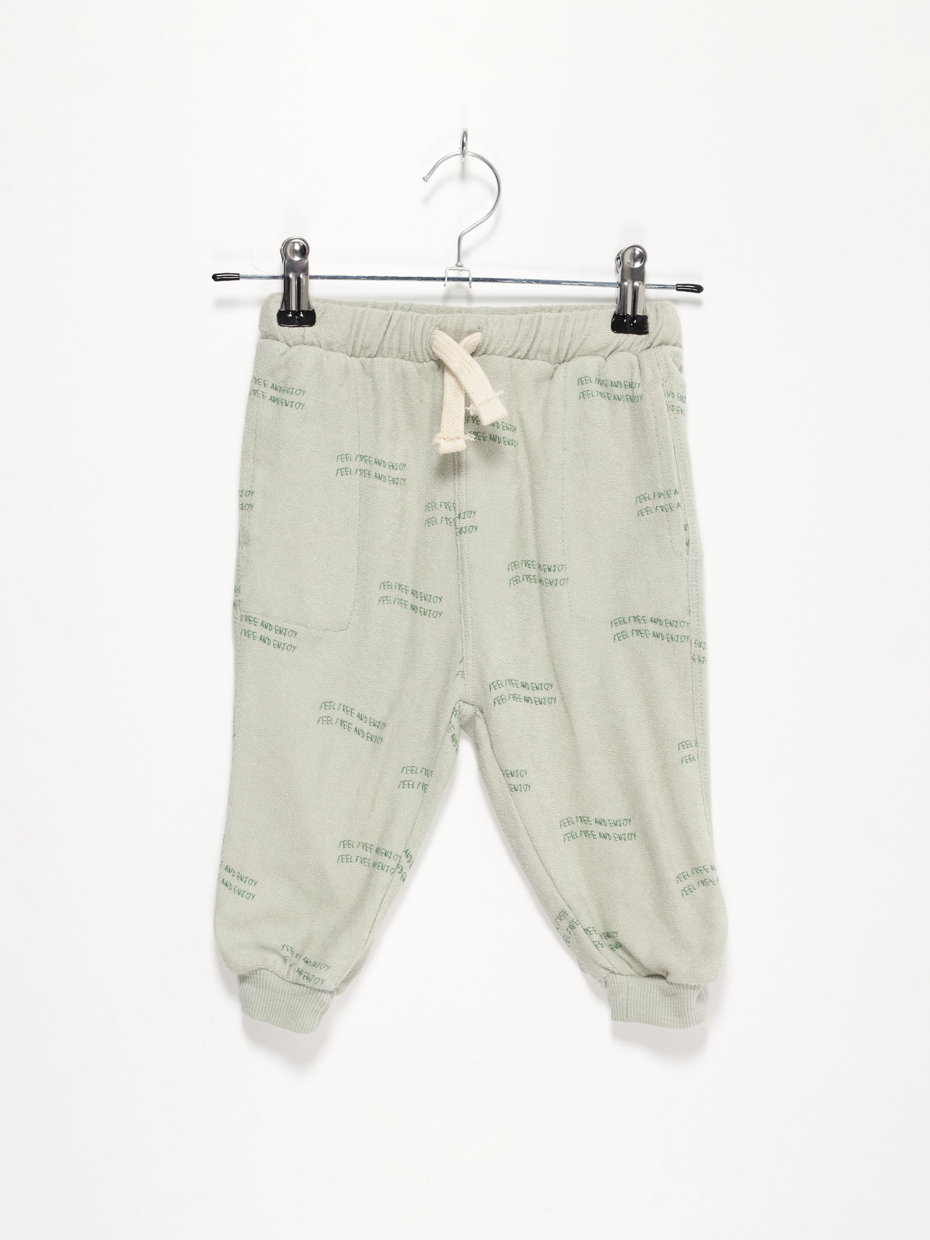 Штани ZARA модель 4805/555/445_с.зелений комб. Фото