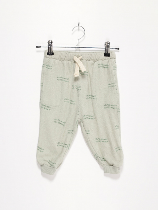 Штани ZARA модель 4805/555/445_с.зелений комб. Фото
