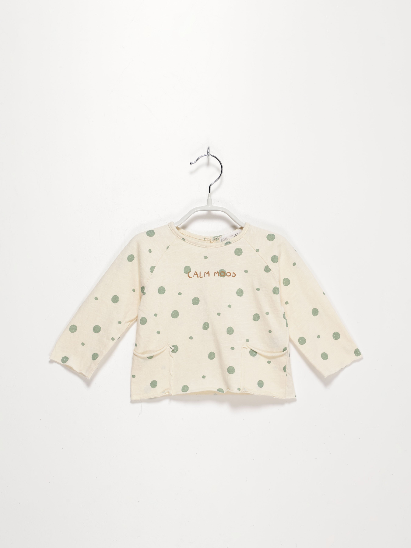 Худи и свитшоты ZARA модель 6061/576/052_с.бежевий комб. Фото