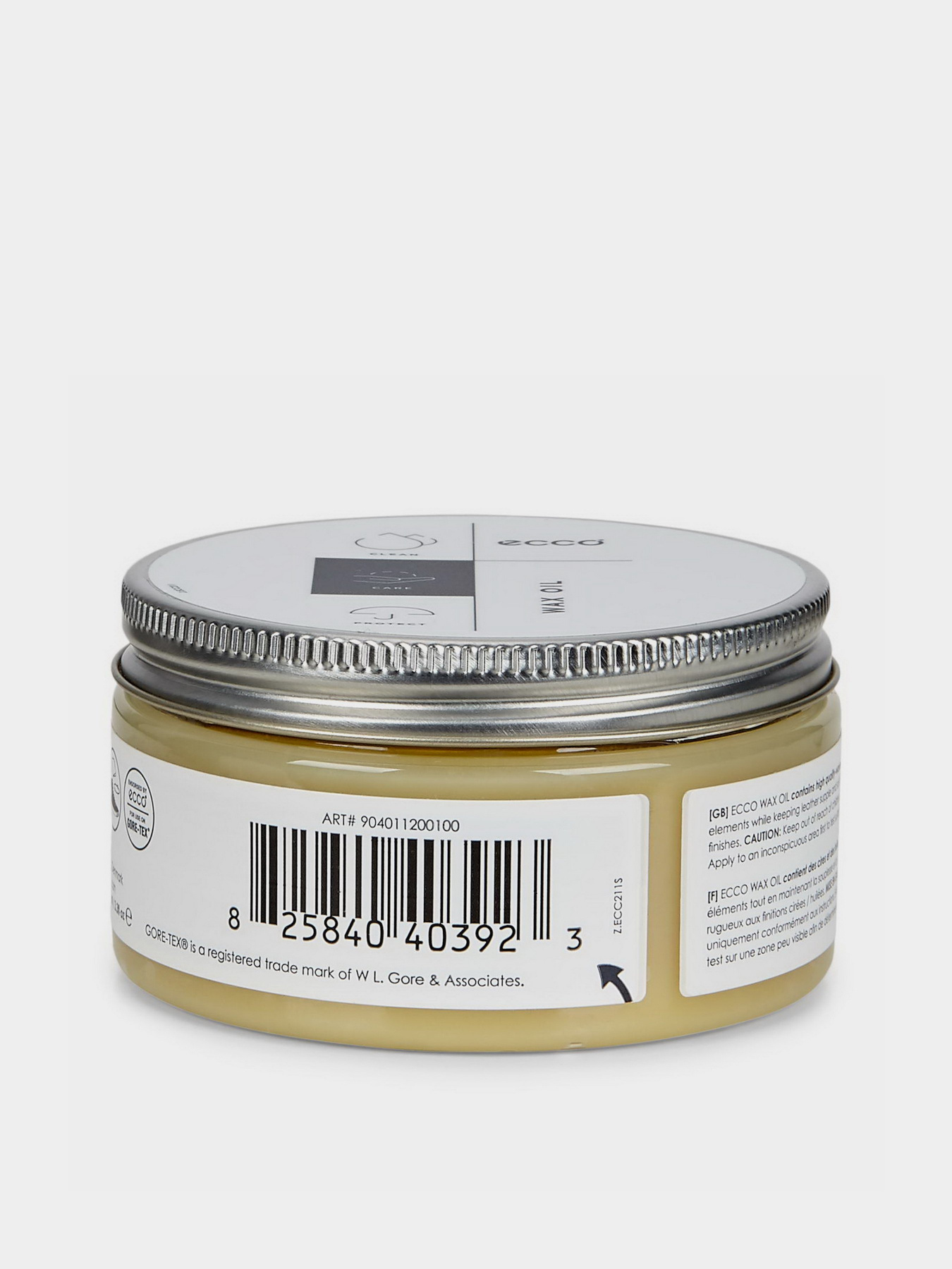 Уход за обувью ECCO Wax Oil Clean, Care, Protect модель 904011200100 Фото