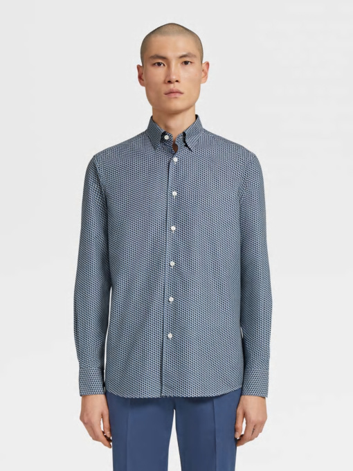Рубашки Zegna модель SH313823_Синій Фото