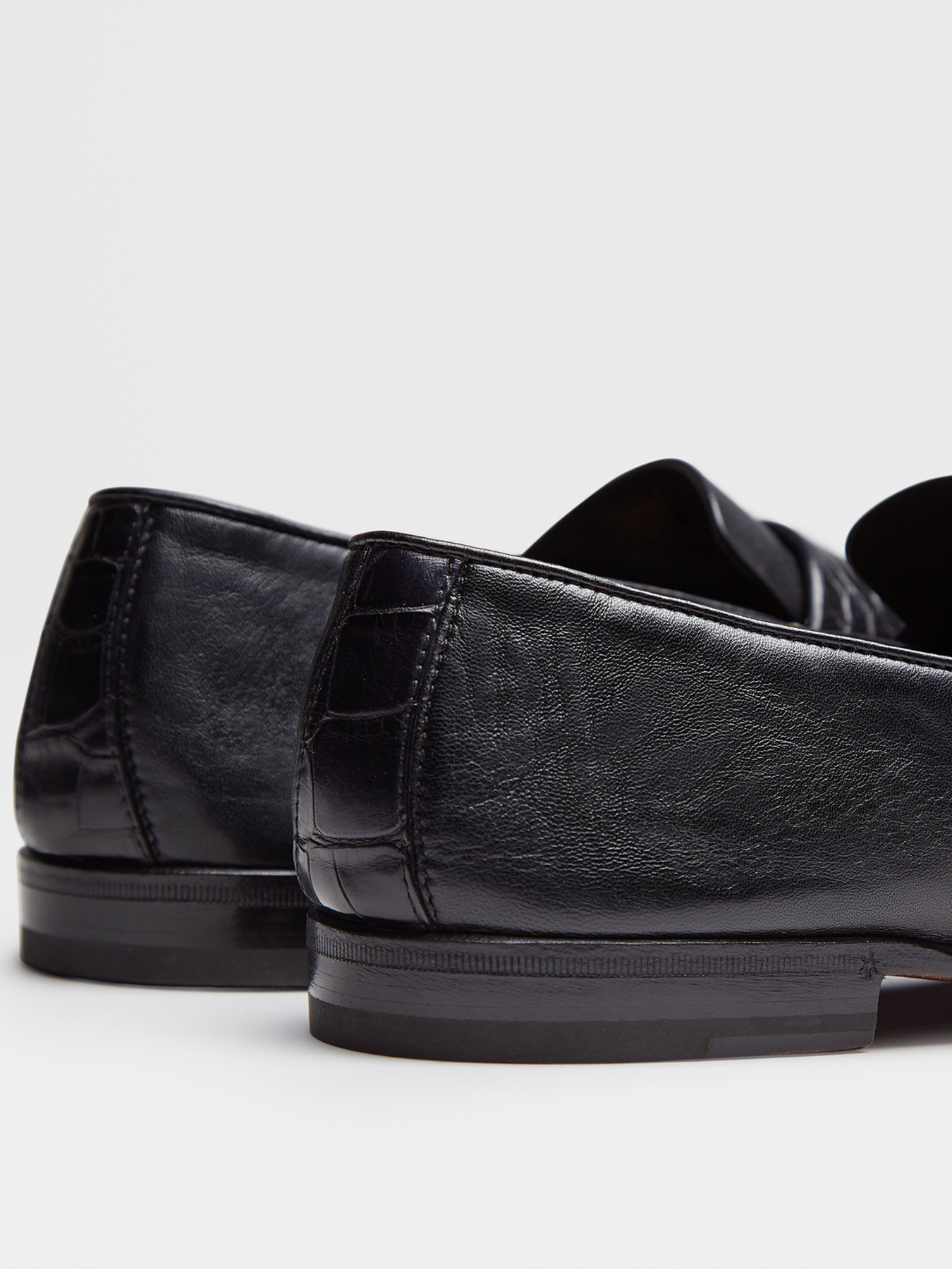 Туфли и лоферы Zegna модель FT312300_Чорний Фото