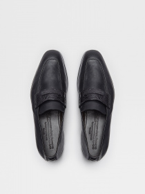 Туфли и лоферы Zegna модель FT312300_Чорний Фото