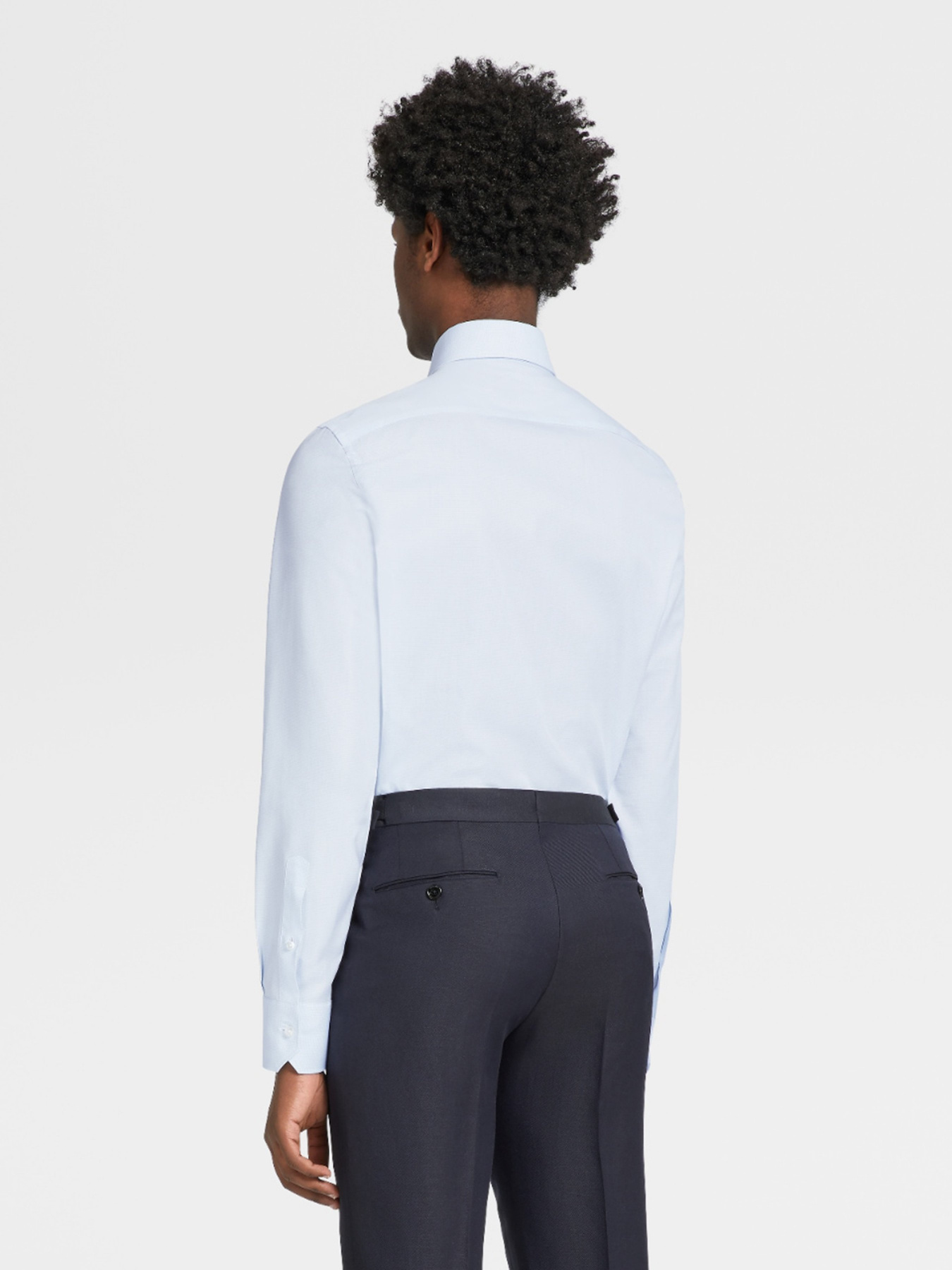 Сорочки Zegna модель SH314559_Блакитний Фото
