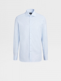 Сорочки Zegna модель SH314559_Блакитний Фото