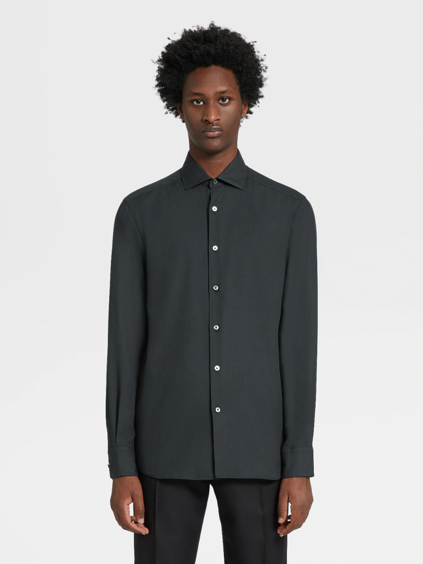 Сорочки Zegna модель SH314885_Зелений Фото