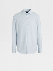 Сорочки Zegna модель SH315225_Блакитний Фото