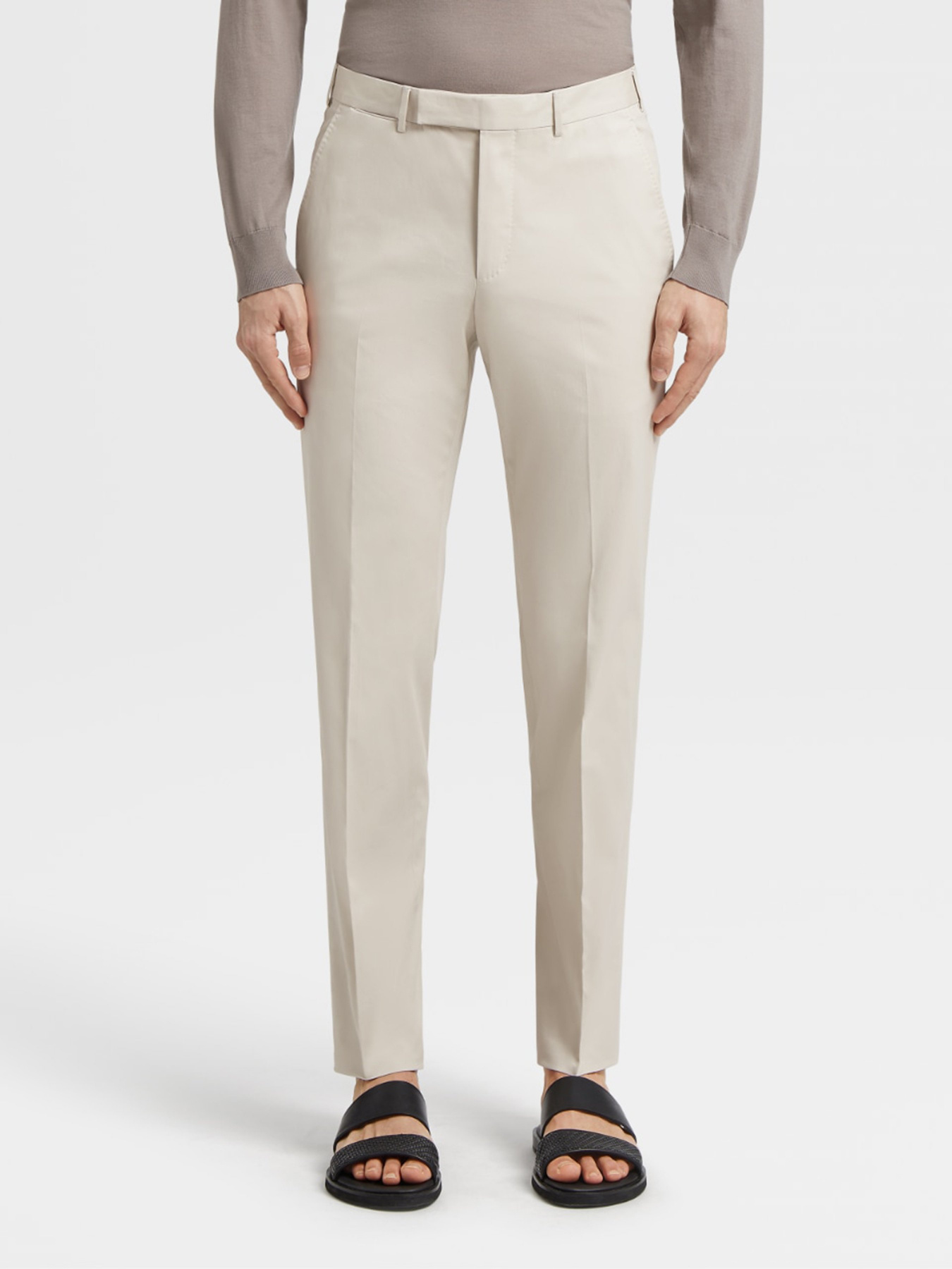Штани Zegna модель TR314580_Бежевий Фото