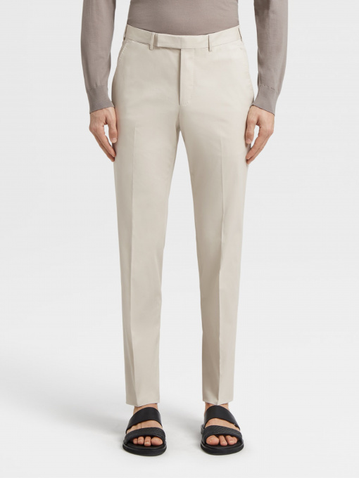 Штани Zegna модель TR314580_Бежевий Фото