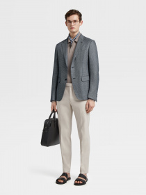 Штани Zegna модель TR314580_Бежевий Фото