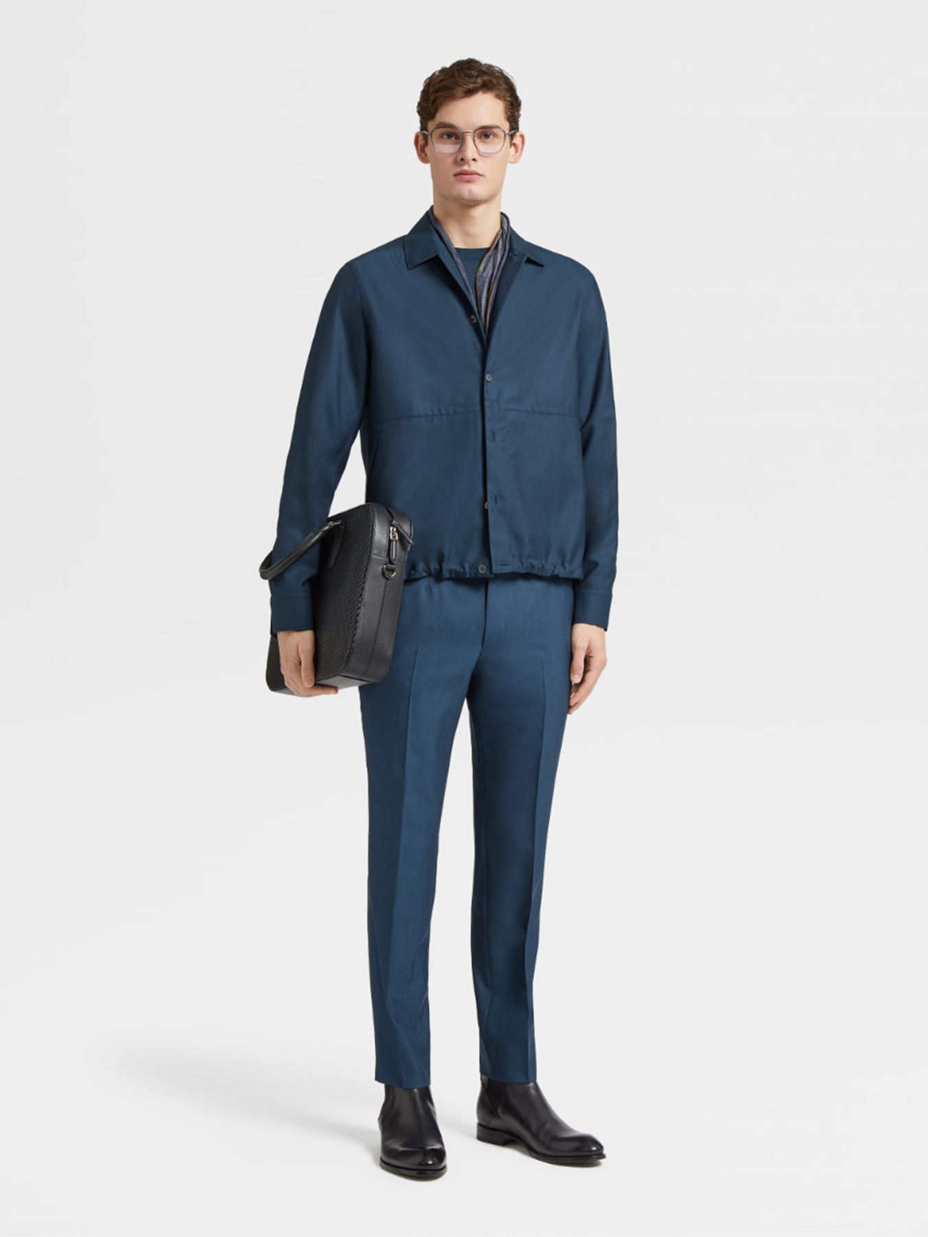 Штани Zegna модель TR314602_Синій Штани Zegna модель TR314602_Синій Фото