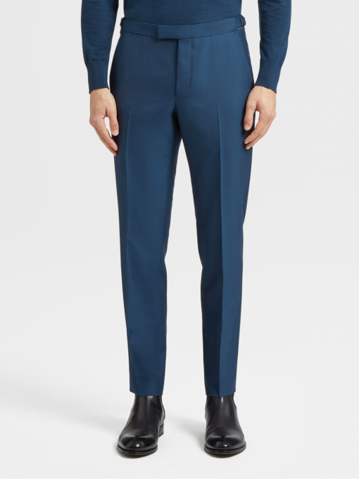 Штани Zegna модель TR314602_Синій Фото