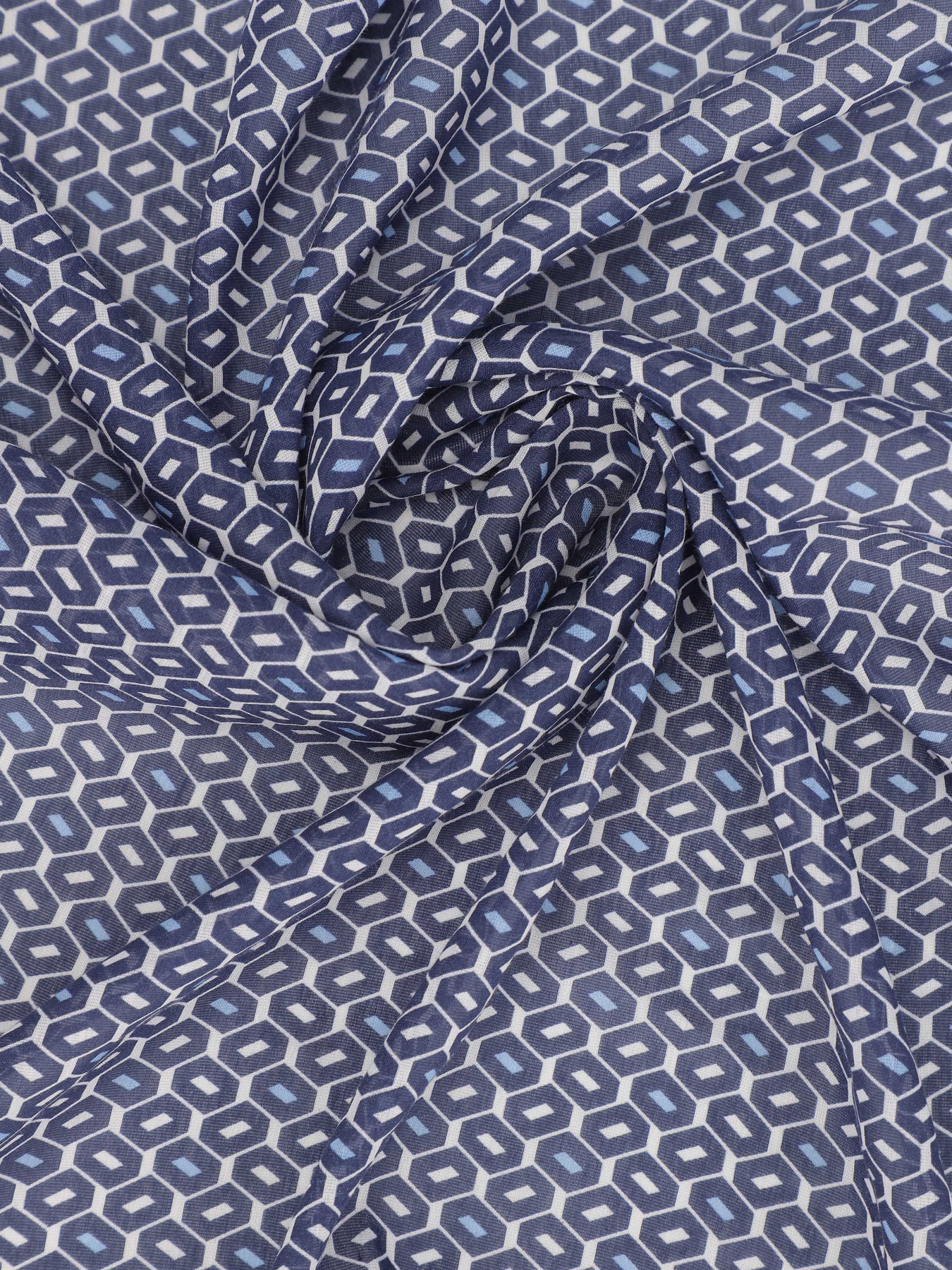 Шарфи та хустки Zegna модель AC308118_Синій Фото