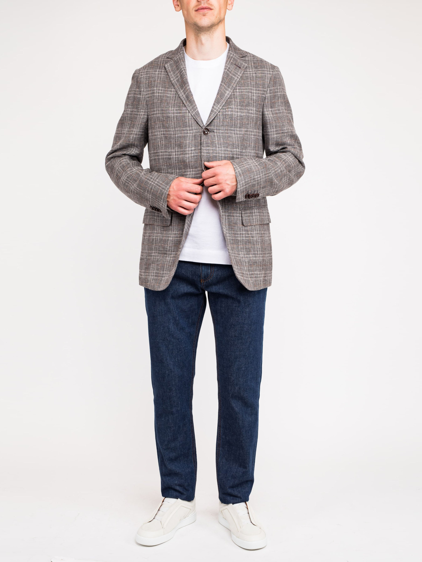 Пиджаки Zegna модель JC308908_Сірий Пиджаки Zegna модель JC308908_Сірий Фото