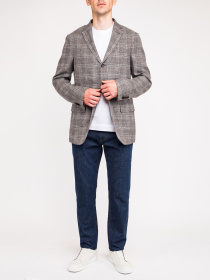 Пиджаки Zegna модель JC308908_Сірий Фото