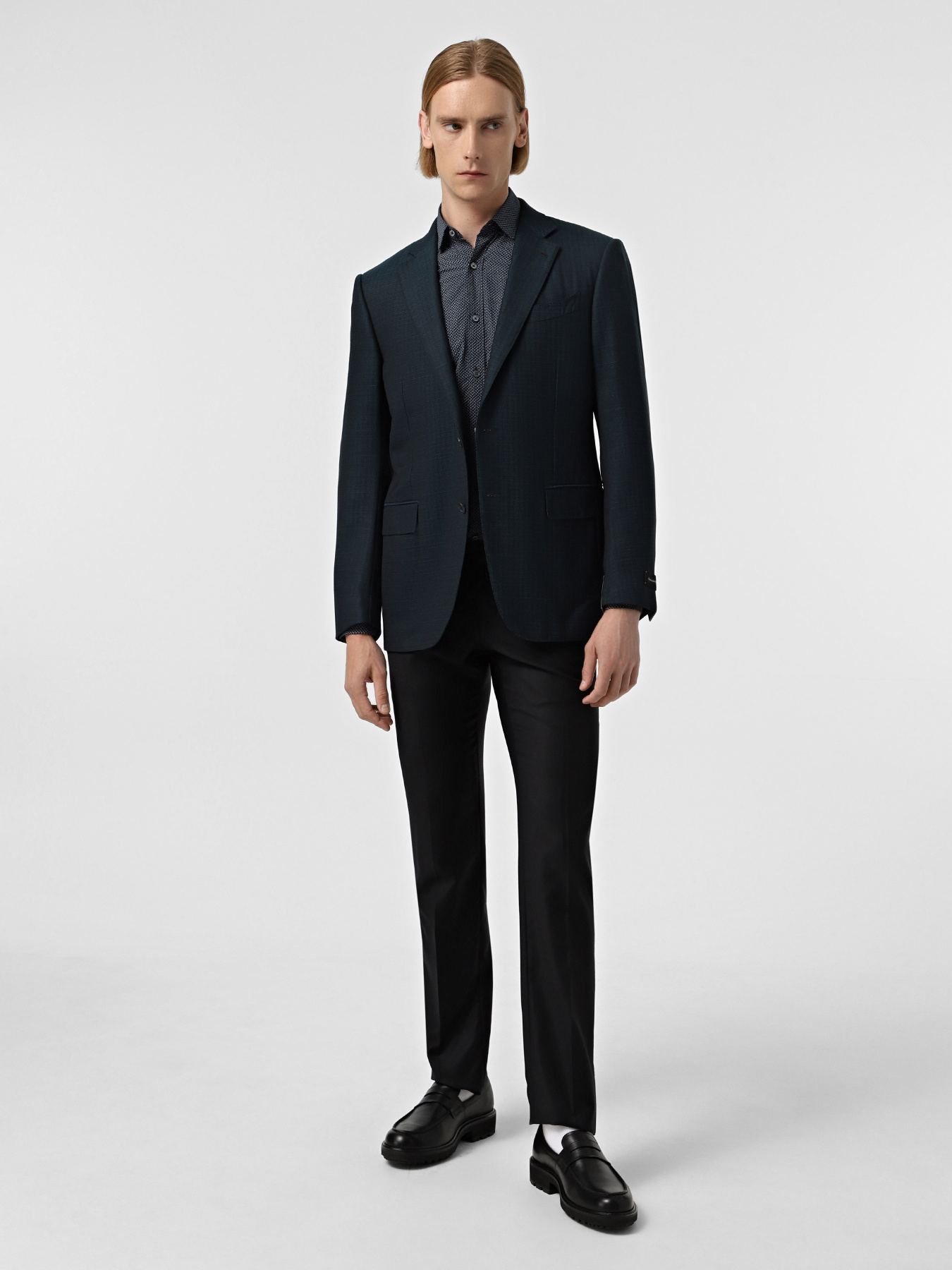 Пиджаки Zegna модель JC11807_Сірий Фото
