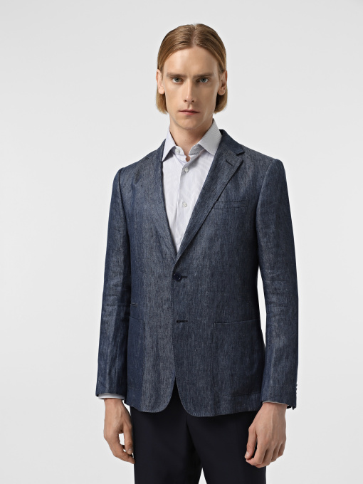 Піджаки Zegna модель JC11825_Синій Фото