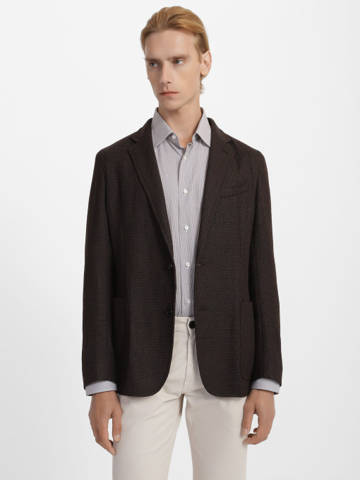 Пиджаки Zegna модель JC308532_Коричневий Фото
