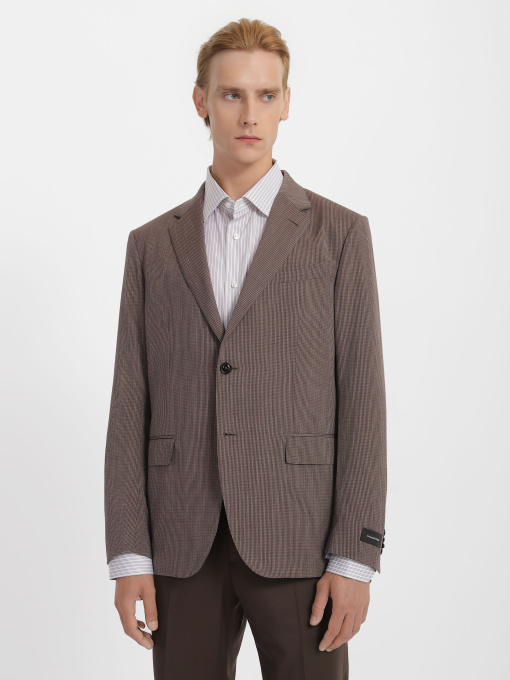 Пиджаки Zegna модель JC308898_Коричневий Фото