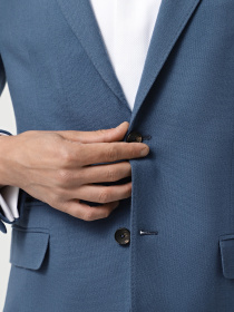 Пиджаки Zegna модель JC314550_Синьо-зелений Фото