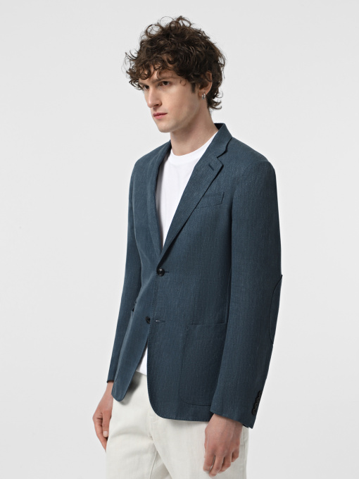 Пиджаки Zegna модель JC8857_Синій Фото
