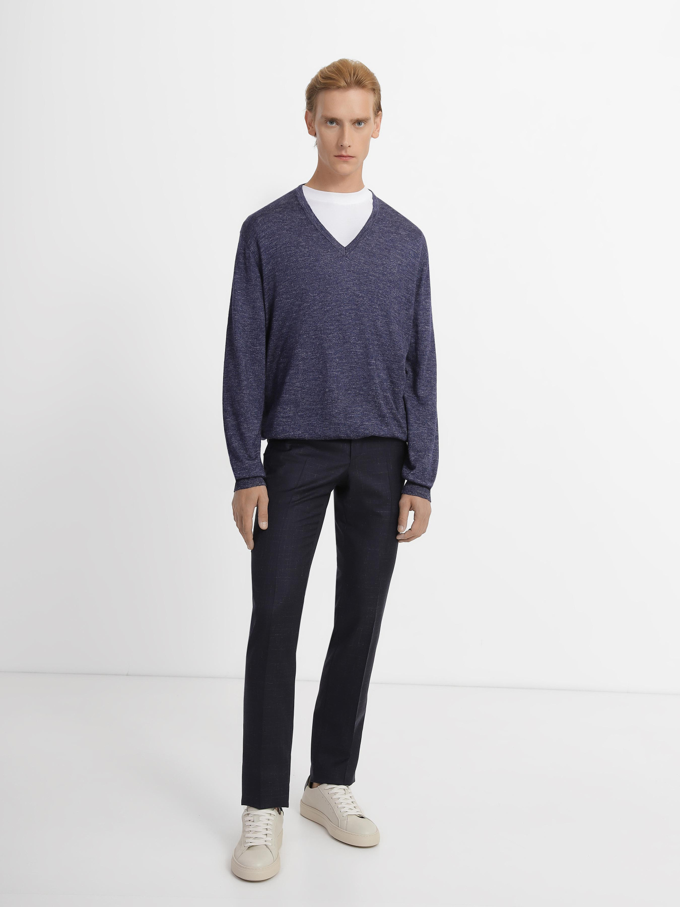 Свитры и кардиганы Zegna модель KN232_Синій Фото