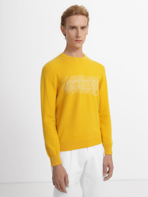 Свитры и кардиганы Zegna модель KN309413_Жовтий Фото
