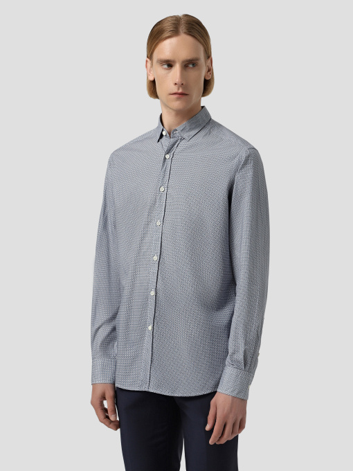 Рубашки Zegna модель KN8501_Блакитний Фото