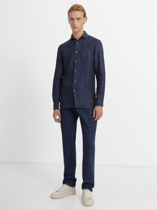 Джинси Zegna модель QA311038_Синій Фото