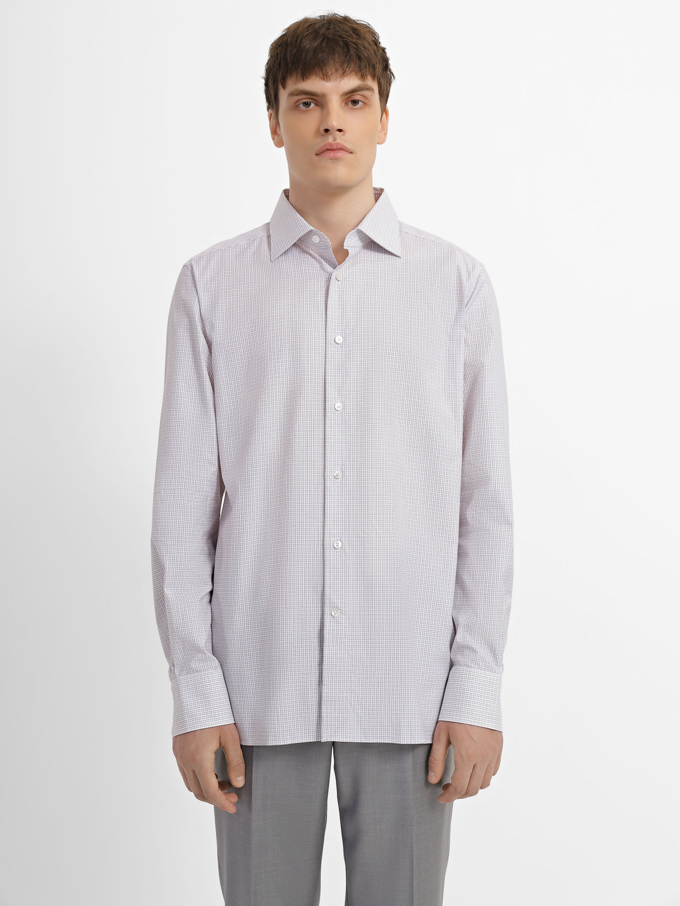 Сорочки Zegna модель SH305734_Рожевий Фото