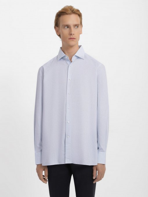 Сорочки Zegna модель SH308180_Блакитний Фото