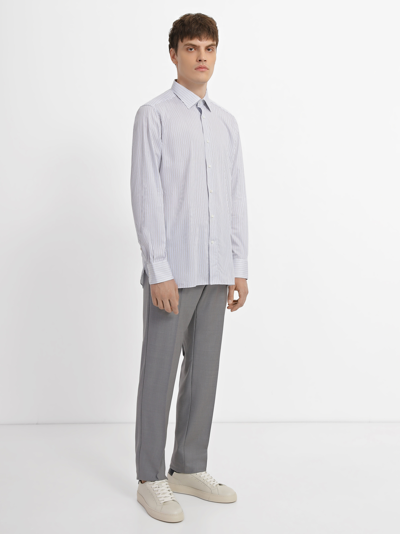 Сорочки Zegna модель SH309493_Блакитний Фото