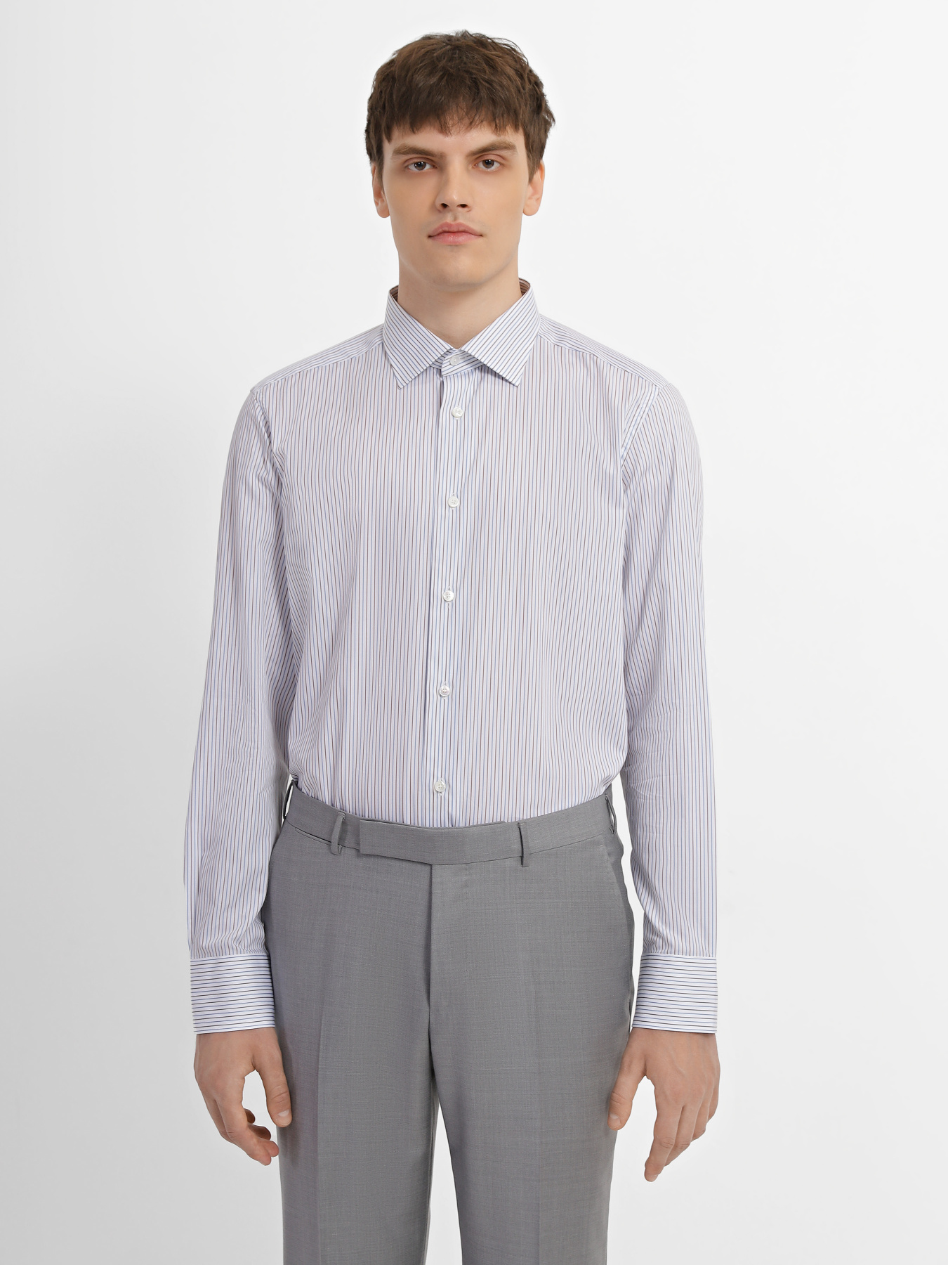 Сорочки Zegna модель SH309493_Блакитний Фото