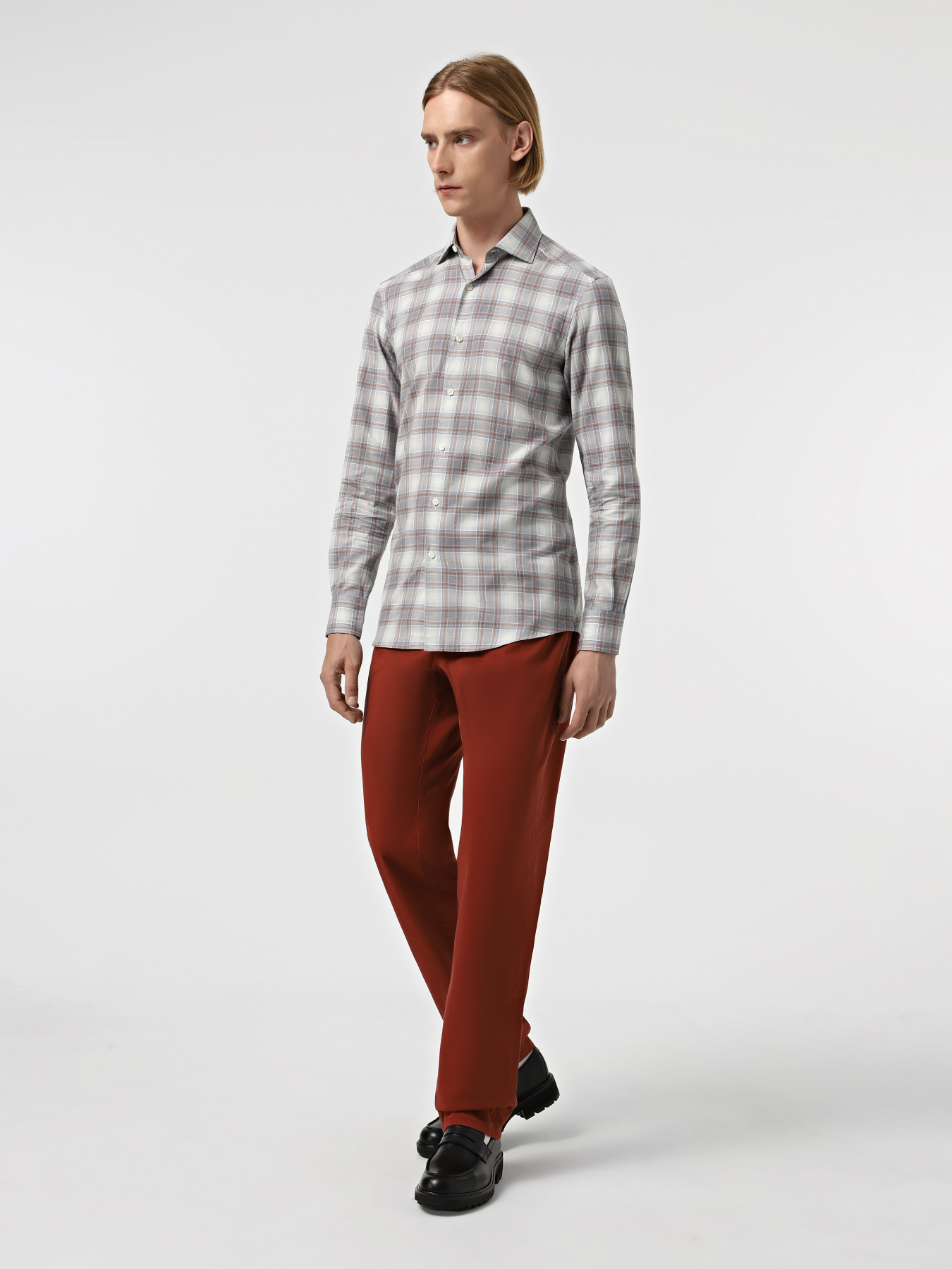 Сорочки Zegna модель SH309532_Сірий Сорочки Zegna модель SH309532_Сірий Фото