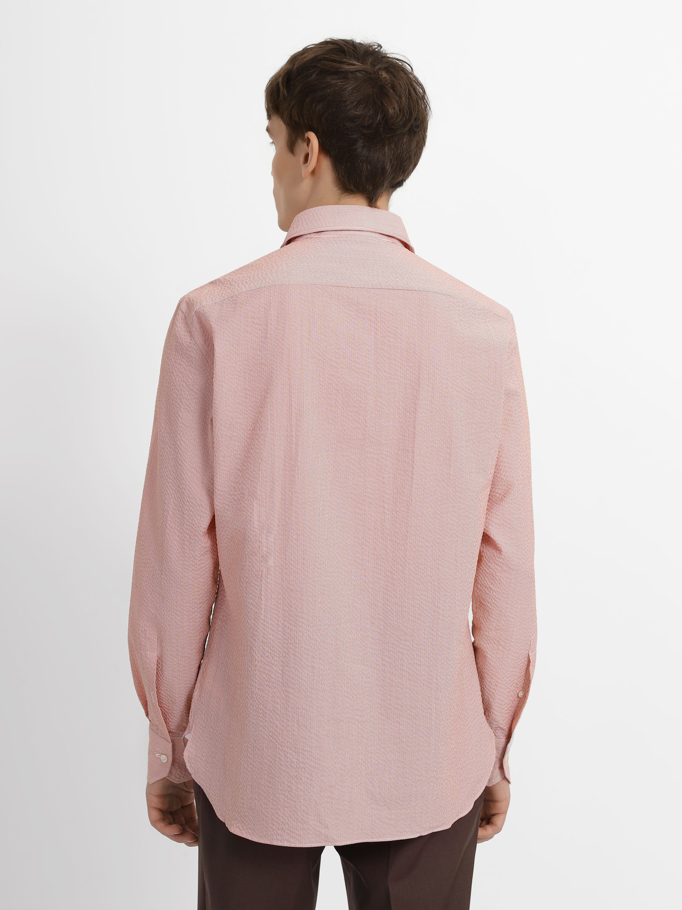 Сорочки Zegna модель SH310934_Помаранчевий Сорочки Zegna модель SH310934_Помаранчевий Фото