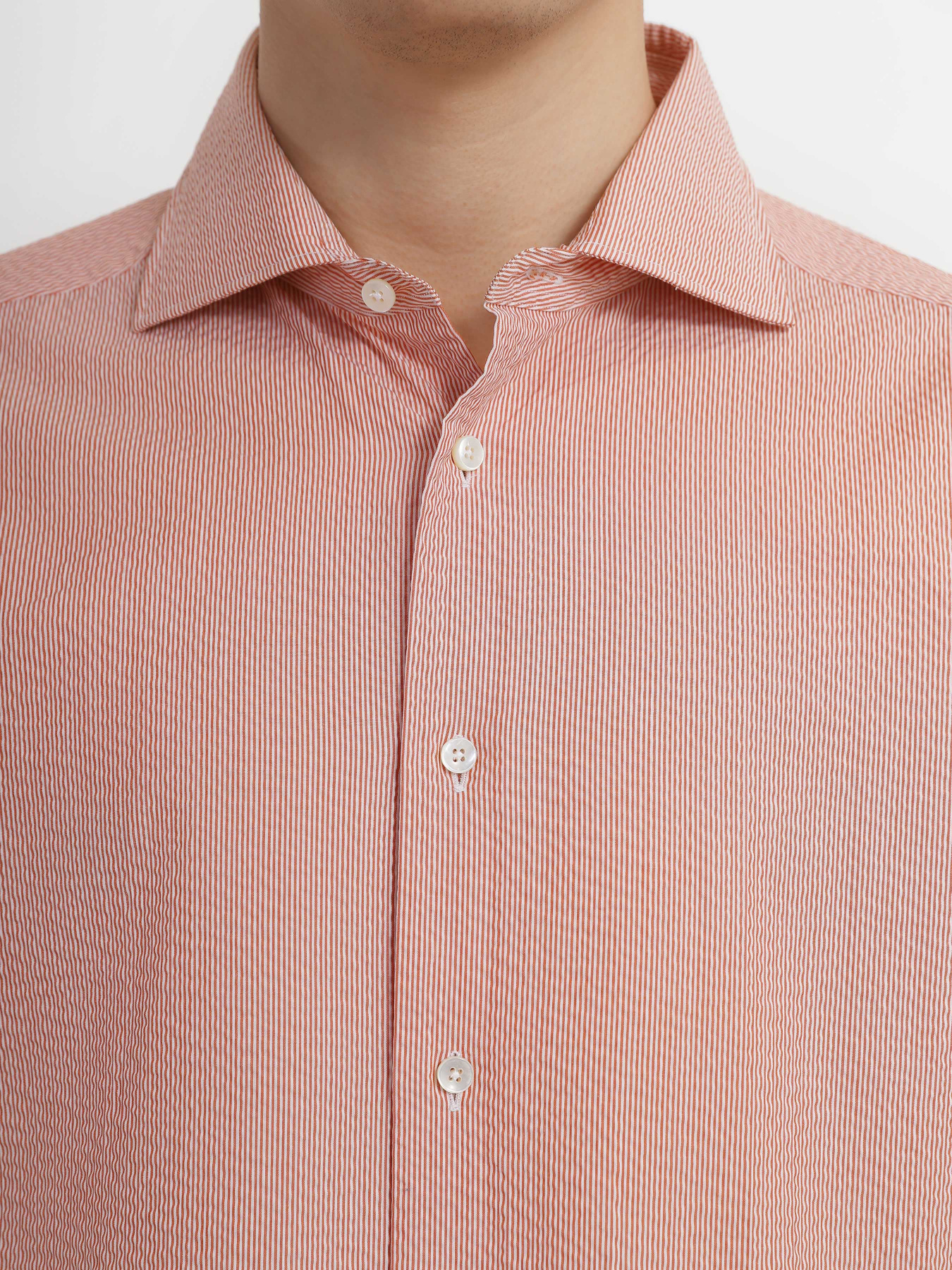 Сорочки Zegna модель SH310934_Помаранчевий Сорочки Zegna модель SH310934_Помаранчевий Фото